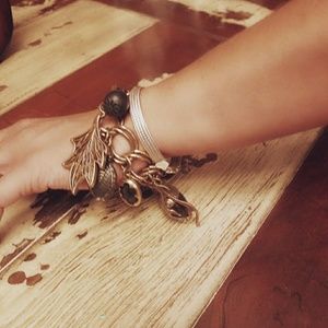 Vintage lucky brand charm bracelet